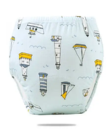 Тренувальні трусики для дітей  |  багаторазові підгузки, розмір  90см (6-11кг), 1шт (маяки)