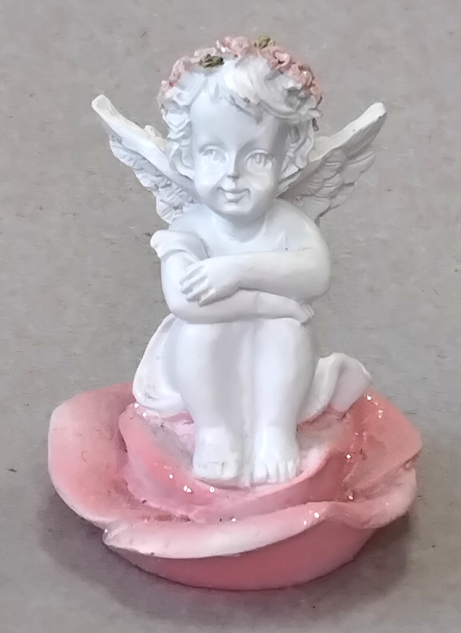 Ангелочок на троянді, фото 1