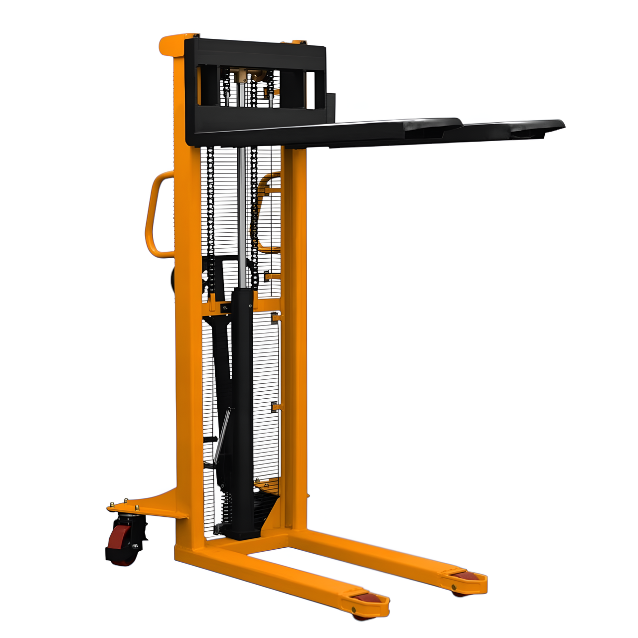 Штабелер гідравлічний MS1016 1000 кг 3 м штабелер складський ручний штабелер з гідропідйомом, фото 1
