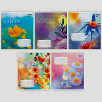 Зошит шкільний Yes 18 аркушів клітинка Nature colorful (25)