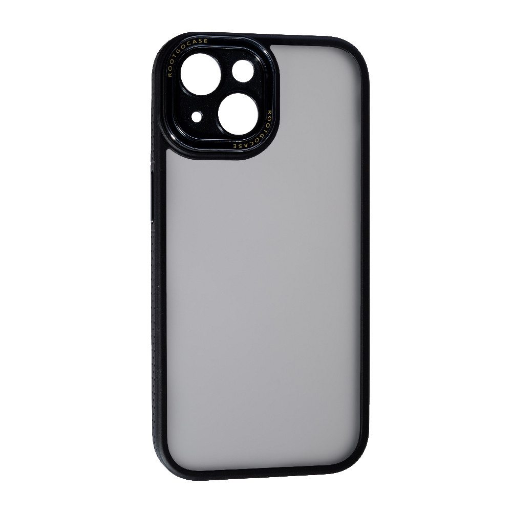 Накладка Metall Camera Touch Soft Apple iPhone 15, Black, фото 1