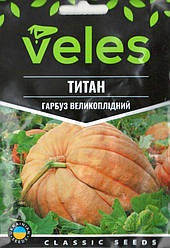 Насіння гарбуза Титан 10г ТМ ВЕЛЕС