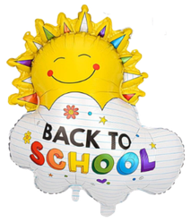 Фігура КИТАЙ-КТ682 Back to sсhool - Сонце з хмаринкою (УП)