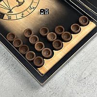 Нарди дерев'яні ручної роботи Терези 50×23 см подарункові, фото 9