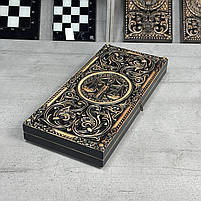 Нарди дерев'яні ручної роботи Терези 50×23 см подарункові, фото 5