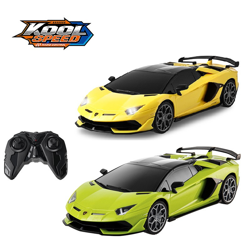 Машинка на радіокеруванні "Lamborghini" (2 кольори, масштаб 1:16, на батарейках) DHTRC10505GN, фото 1