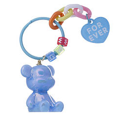 Універсальний брелок, Bear Glass Blue, легкий і міцний аксесуар для ключів та сумок