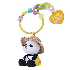 Універсальний брелок, Panda, з TPU+PC, для ключів та сумок