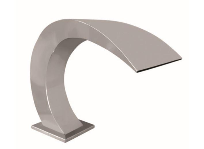 Водоспад для басейну "Кобра подовжена" полірований, висота 710 мм, ширина сопла 500 мм