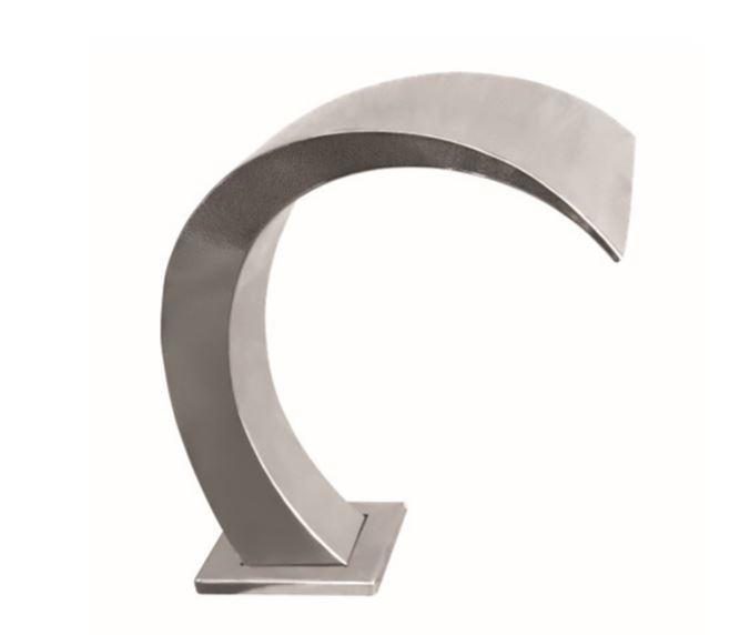 Водоспад для басейну "Вікторія" полірований, висота 615 мм, ширина сопла 500 мм, Сталь AISI 316