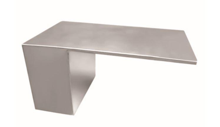 Водоспад для басейну "Стіновий внутрішній" матовий, висота 250 мм, ширина сопла 300 мм