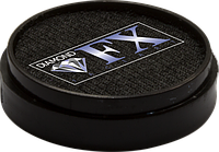 Аквагрим Металік Чорний Metallic Black, 10 г Diamond FX