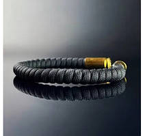 Браслет ручної роботи з паракорду з гільзами