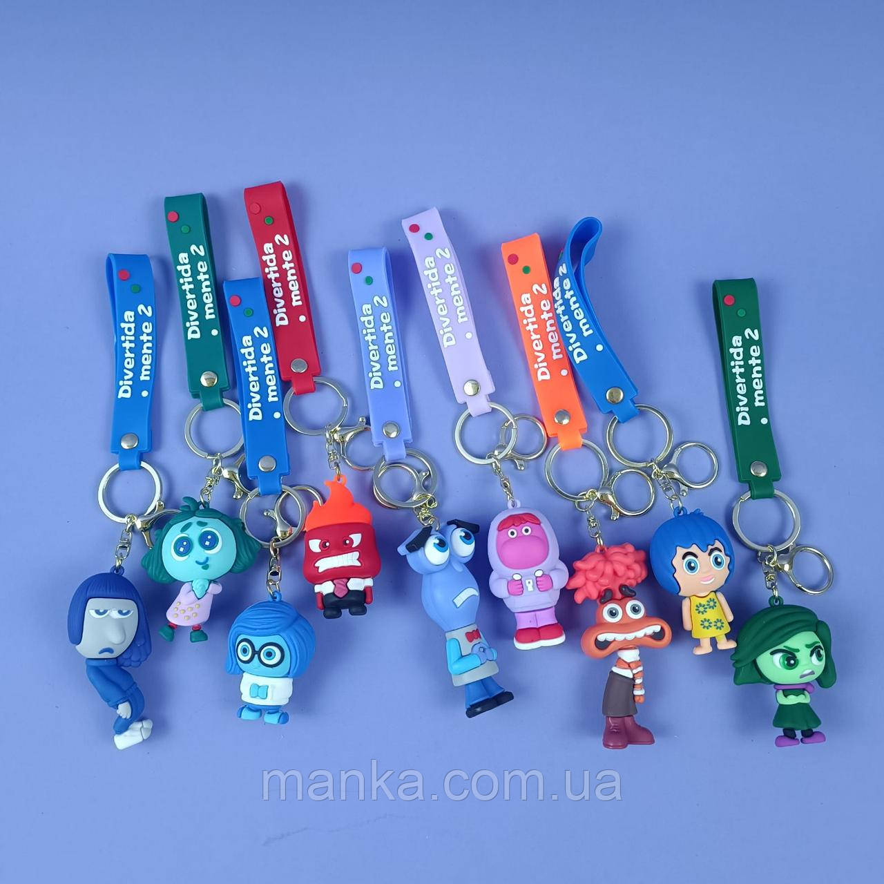 Брелок герої мультфільму думками навиворіт 111509, фото 1