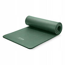 Килимок (мат) спортивний 4FIZJO NBR 180 x 60 x 1 см для йоги та фітнесу Navy Green (P-5905973406680), фото 3