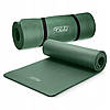 Килимок (мат) спортивний 4FIZJO NBR 180 x 60 x 1 см для йоги та фітнесу Navy Green (P-5905973406680), фото 10
