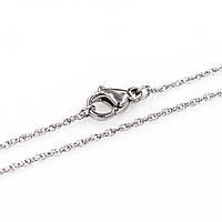 Ланцюжок Xuping плетіння «корда» 0,1/45 см родоване покриття 224940