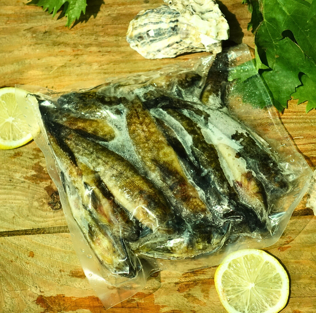 Бичок зеленчак свіжоморожений, 12+см (ваговий, ціна за 1кг) - фото 1 - id-p1822336247