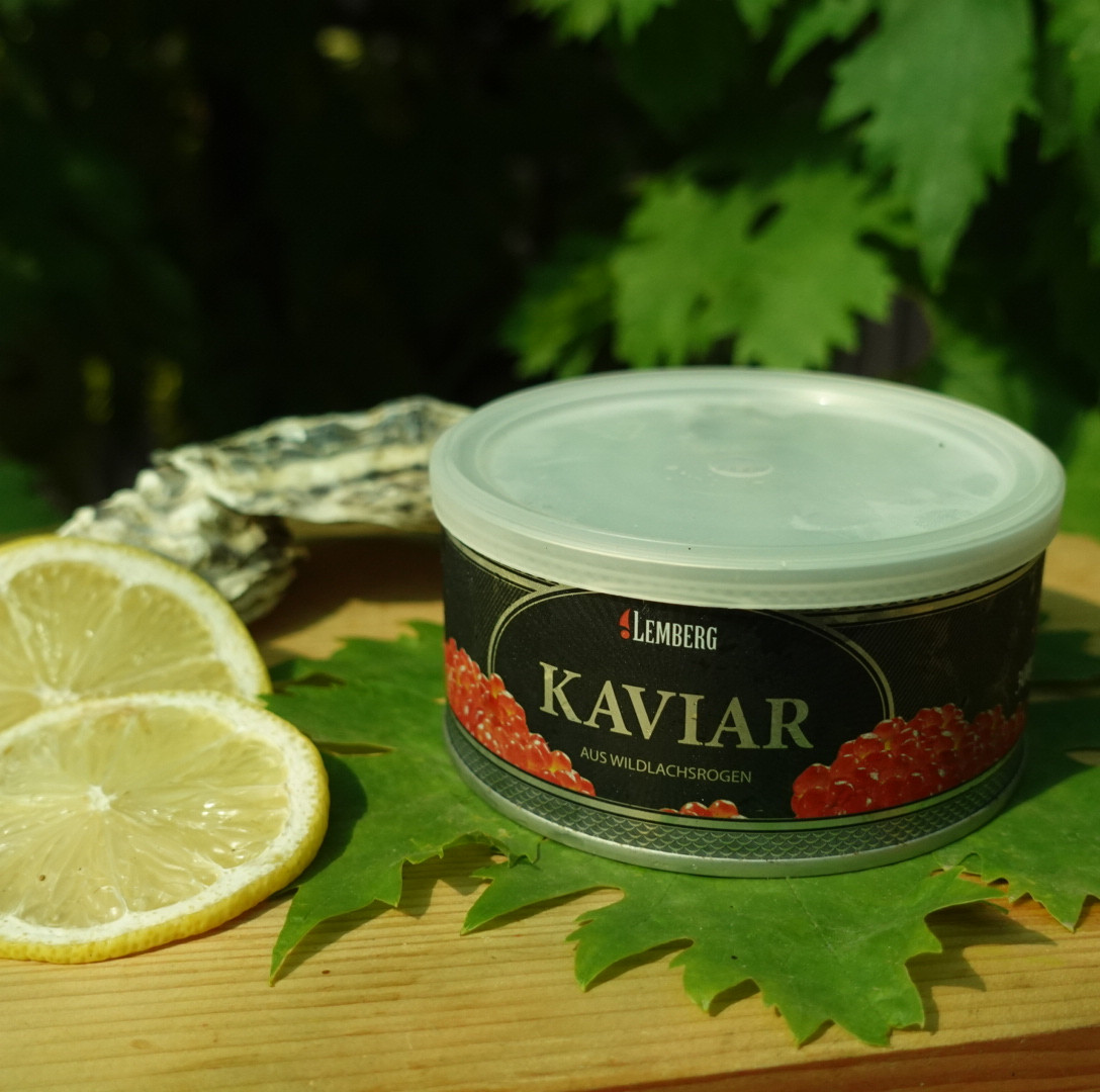 Ікра червона горбуші ТМ Lemberg з/б, 300 грам, фото 1