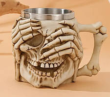 Кухоль. Пивний кухоль в формі черепа