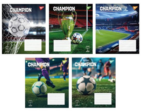 Зошит 12_арк. КОСА лінія "YES"/ Football Champion, фото 1