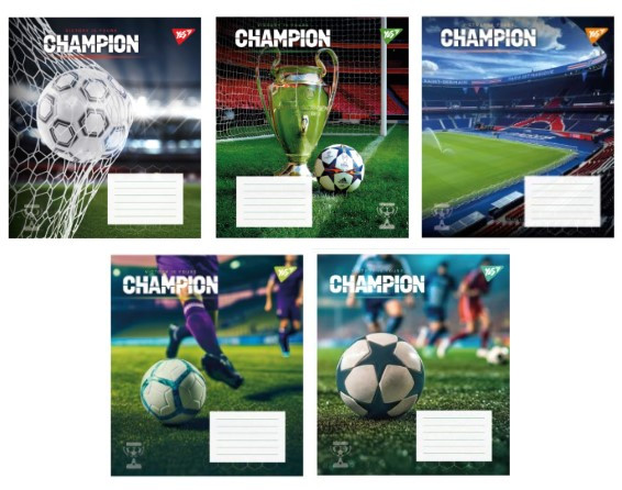 Зошит 12_арк. КОСА лінія "YES"/ Football Champion