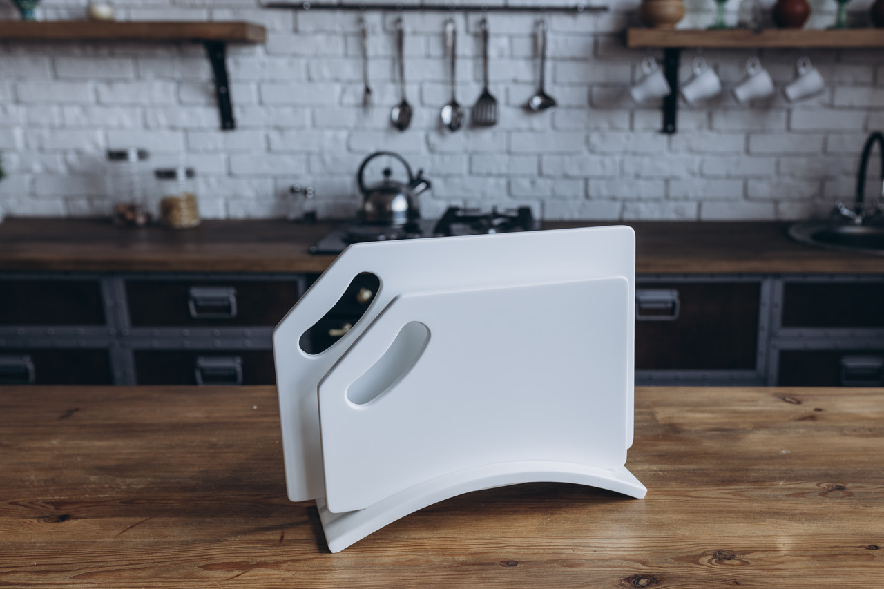 Набір кухонних обробних дошок із каменю, фото 1