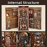Бук Нук Будиночок гномів The Dwarfs’ House DIY Book Nook Kit KT-01, фото 2