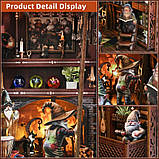 Бук Нук Будиночок гномів The Dwarfs’ House DIY Book Nook Kit KT-01, фото 4