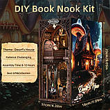 Бук Нук Будиночок гномів The Dwarfs’ House DIY Book Nook Kit KT-01, фото 9