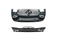 Комплект обвеса AMG GLE63 (с задним диффузором) для Mercedes GLE W167 2018- гг