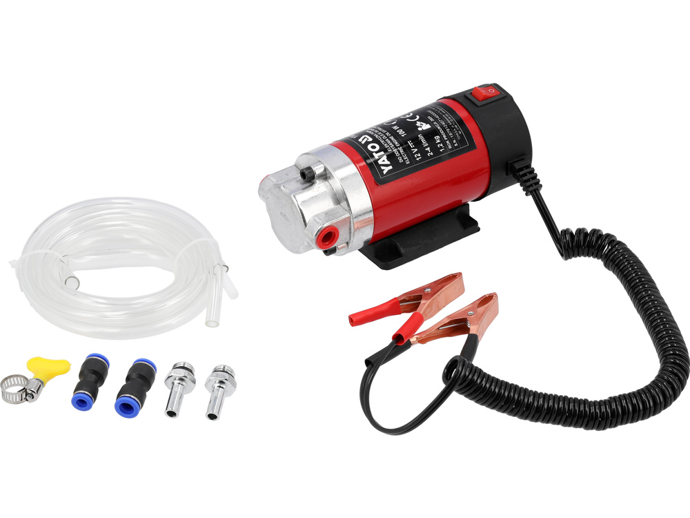 Електричний оливний насос двигуна 12 В YATO YT-07140, фото 1