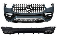 Комплект обвеса AMG GLE53 (с задним диффузором) для Mercedes GLE W167 2018- гг