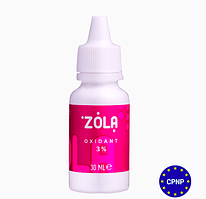Окисник для фарби для брів Zola 3% 30 мл
