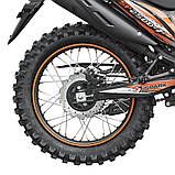 Мотоцикл Spark SP250D-7 (Заводська Упаковка) (Чорний з жовтогарячим), фото 4