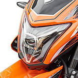 Мотоцикл Spark SP250D-7 (Заводська Упаковка) (Чорний з жовтогарячим), фото 5