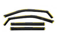 Вставные ветровики Niken Luxury (4 шт) для Jeep Compass 2016- гг