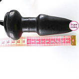 Вібраційна анальна пробка, inflatable фістинг Bdsm4u 42-65mm, фото 2