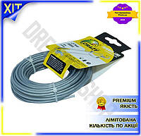 DM Лісочка для тримера специфікація 2.2 Рамболд 2,7 мм 15 м з тросом корд для покосу трави та чагарник SPE|LZ