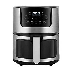 Аерофритюрниця RAINBERG RB-2268, 4200 Вт, об'єм 8 л, 7 програм, аерогриль