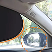 Екрани - шторки в машину 4 шт, сонцезахисні на бічні скла, фото 7