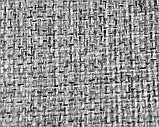 Меблева рогожа тканина Поло сер, фото 3