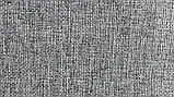 Меблева рогожа тканина Поло сер, фото 2