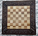 Шахи,нарди,шашки Королівські лицарі 55х55см, фото 5