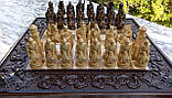 Шахи,нарди,шашки Королівські лицарі 55х55см, фото 8