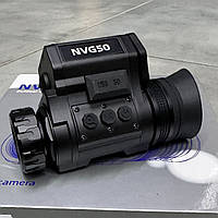 Монокуляр ночного видения NVG50, цифровой, 940 нм, WiFi, крепление на шлем и на оружие
