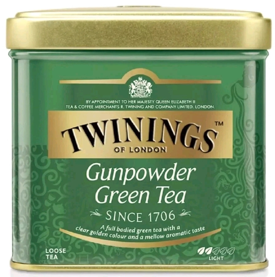 ОРИГІНАЛ! Зелений чай TWININGS Gunpowder Green, 100г Англія