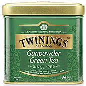 ОРИГІНАЛ! Зелений чай TWININGS Gunpowder Green, 100г Англія