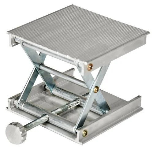 Мікроліфт платформа підйомна регульована для лазерного рівня 2.5-9см, фото 1