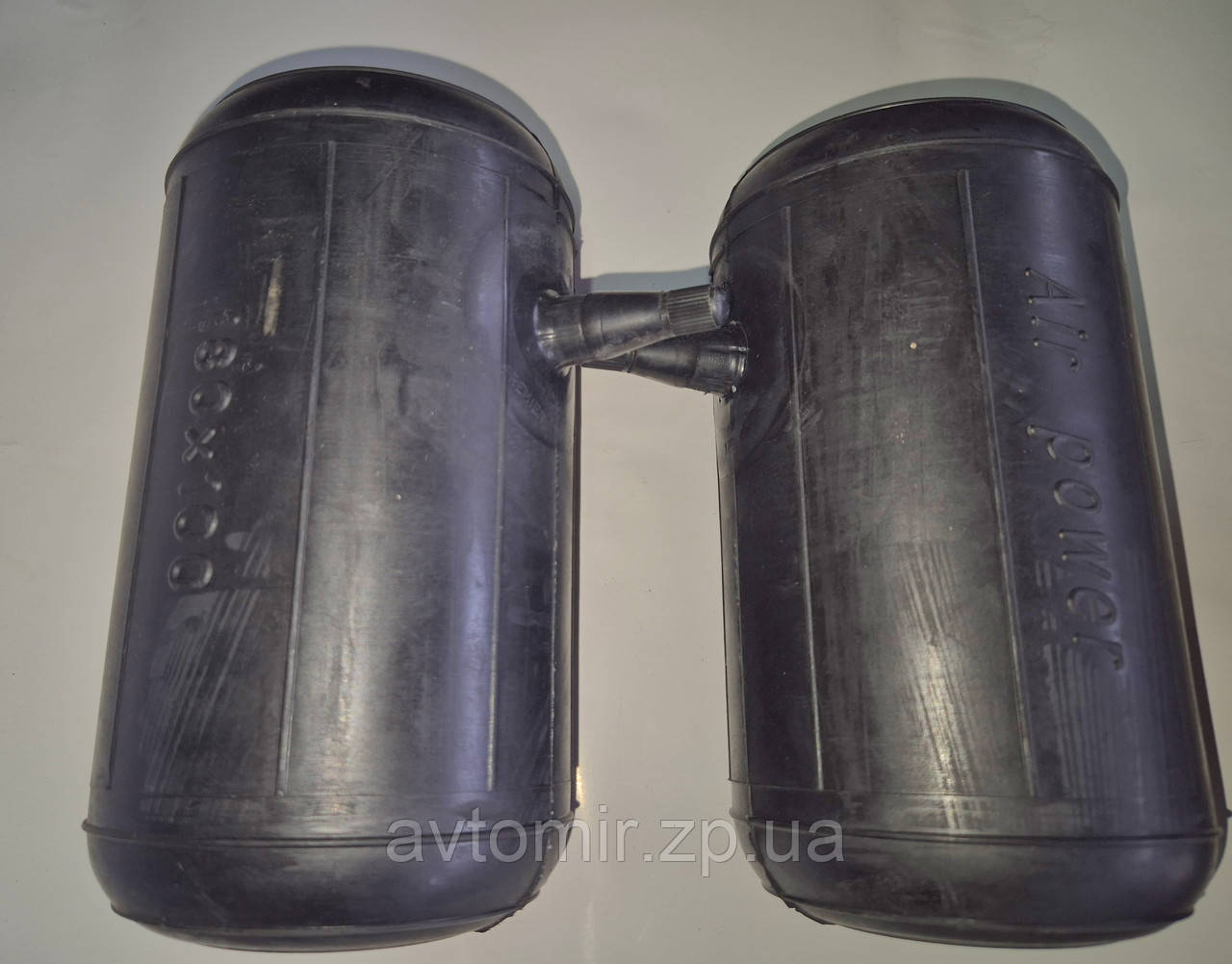 Пневмобалони пневмоподушки 100x180 вентиль з боку Air Power